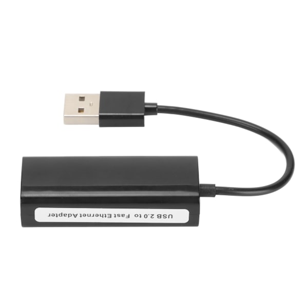 Ethernet-sovitin USB:stä 10/100 Mbps:iin Plug and Play Langallinen LAN-verkkosovitin kytkimelle Windowsille ja OS X:lle