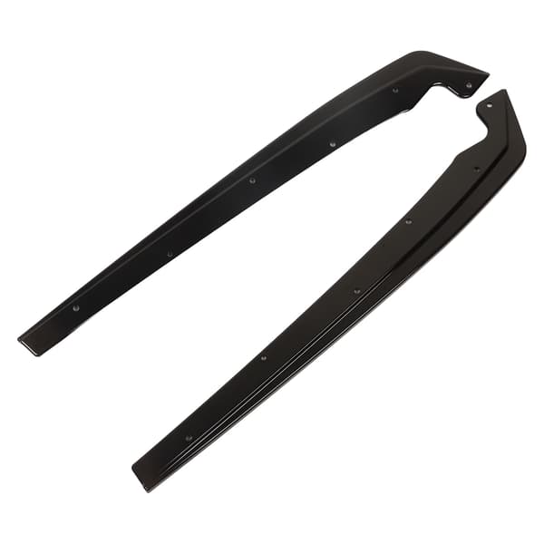 Blanke Bakre Bumper Side Splitters Klaffer for 5-serie G30 G31 M Sport 2017‑2022