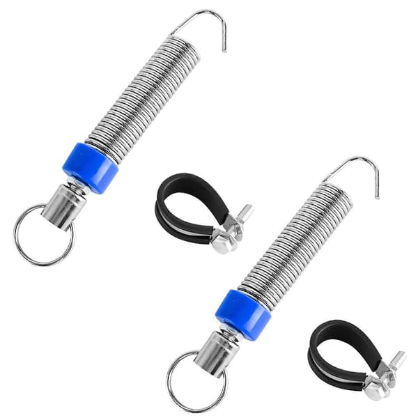 Automatisk justerbar løftefjeder til bagagerum til biler, stærk støtte, langvarig til SUV, lastbil, autocamper Silver 2pcs