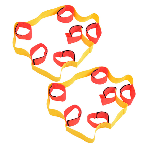 1 par utomhussportutrustning Flerspelarben med fast bälte Teamwork Game Interactive Toys6 personers bälte