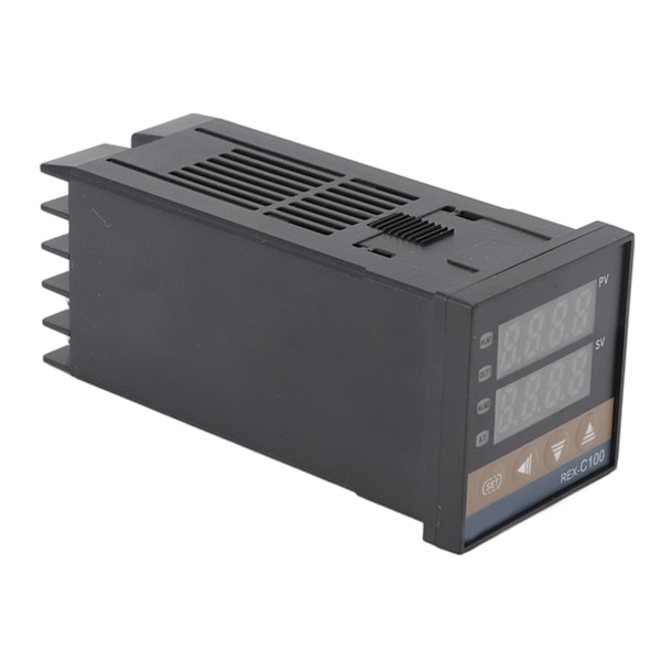 Digital PID-termostatsett Quick Response Kyllinghus LED Temperaturregulator Temperatursensor Relémodul 25A
