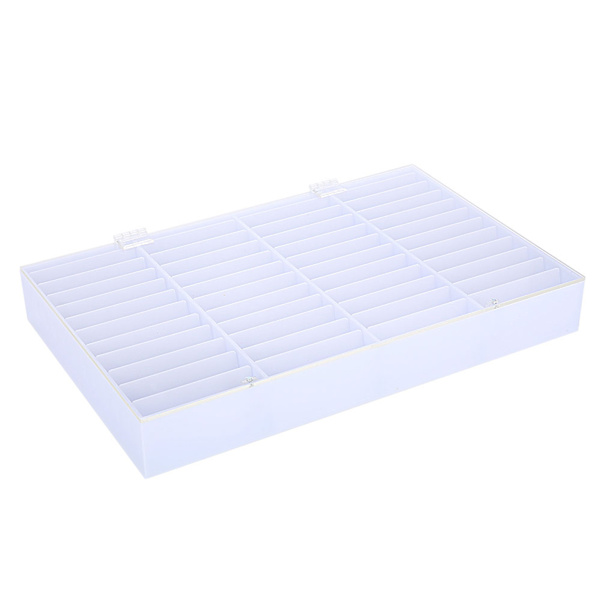 Tomme Spiktips Opbevaringsboks Klar Neglekunst Dekorationsbeholder Falske Negle Display Case
