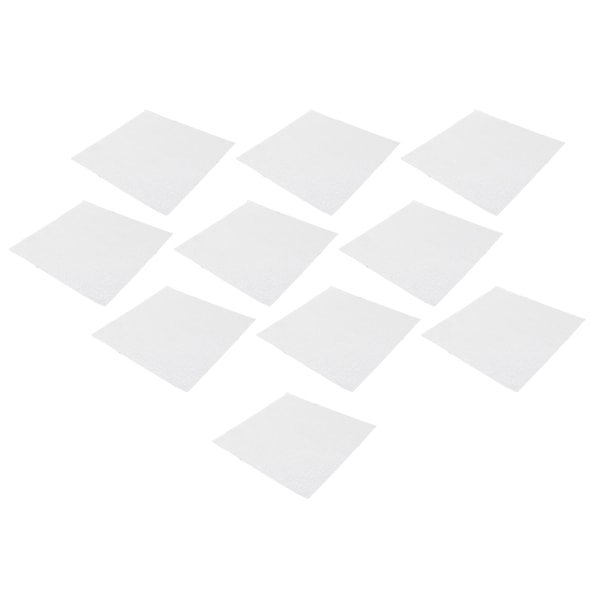 10 st 14 Count Broderityg 30x30cm DIY Vitt Mjukt Korsstygnstyg Broderityg Bomull för Handarbete