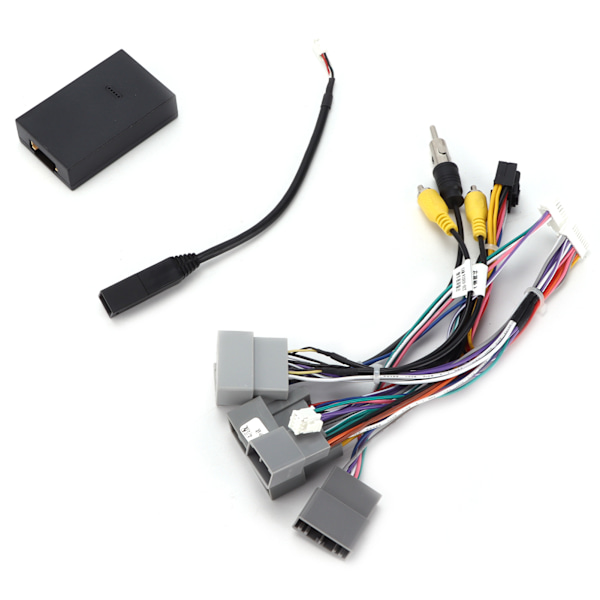 16-polet Audio Kabelharness Adapter Strømkabel med Canbus Box til Android Udskiftning til CRV 2.4/Civic
