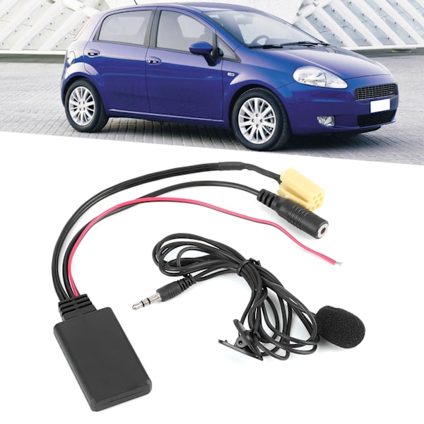 59,1 tommers Bluetooth Radio Lydkabel Håndfri Bil AUX Adapter med Mikrofon Passer til Alfa Romeo 159