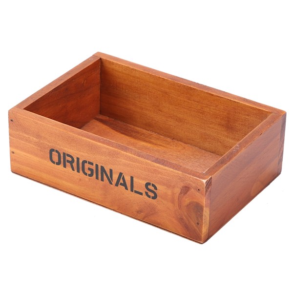 Trä Suckulent Planter Kaktus Bonsai Mikro Landskap Blomkrukor Plant Kruka Dekor