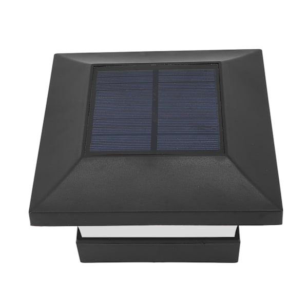 Solar Capital Lamp White Light 2000mAh IP65 LED Solar Post Cap Lights for Courtyard Fences Bridge 3W 6000K