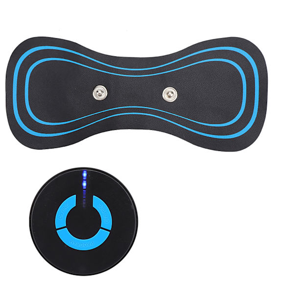 Mini Neck Massager Cervical Massage Pads Smärtlindring EMS Muscle Stimulator Batterityp
