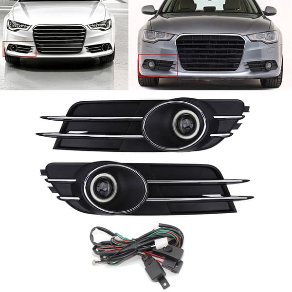 Forlyskgitter med tåkelyssett for Audi A6 C7 2011-2015