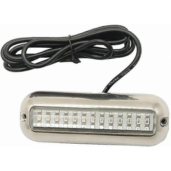 39LED Skipsoppussingsbelysning Marinebelysning 316 rustfritt stål bunnlampe 10-30V
