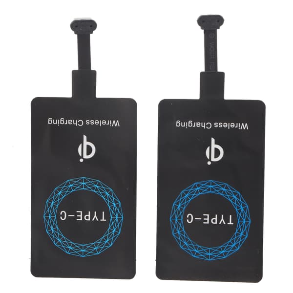 Trådløs ladermottaker for type C mobiltelefoner - 2 stk