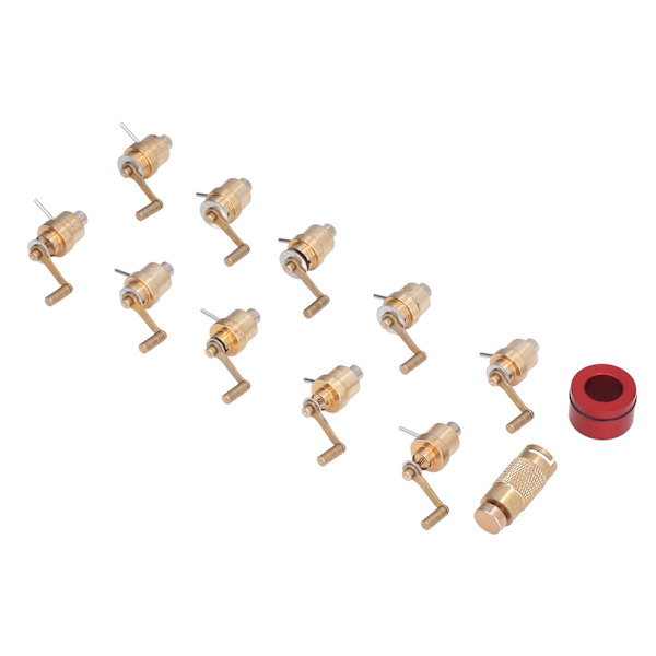 Mainspring Winder Set Mässing Klocka Reparations Verktyg Armbandsur Reparation Kit Gör det själv Urmakare Verktyg