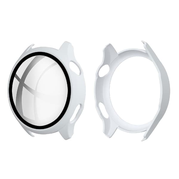 Huawei Watch 3 simple frame + tempered glass - White Vit white