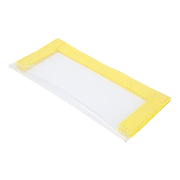 Fiskekrokbeskytter Slitesterk Oppbevaringsveske for Agnet Gjennomsiktig Nylon Lure Protection Wrap for FishermanYellow L