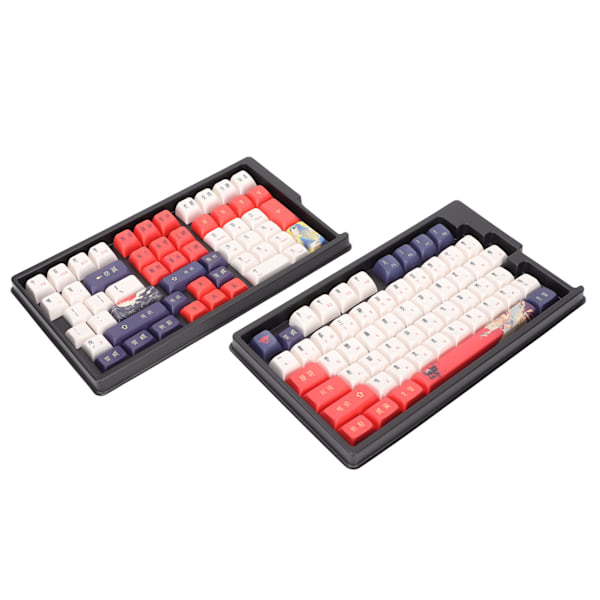 PBT Tastatur Keycaps 113 Taster Ergonomisk design Enkel installasjon PBT Dye Sublimation Keycap for mekaniske tastaturer