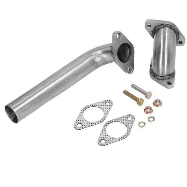 Wastegate Dump Rør Albue Adapter Sæt Rustfrit Stål Universal til 35 mm og 38 mm applikationer