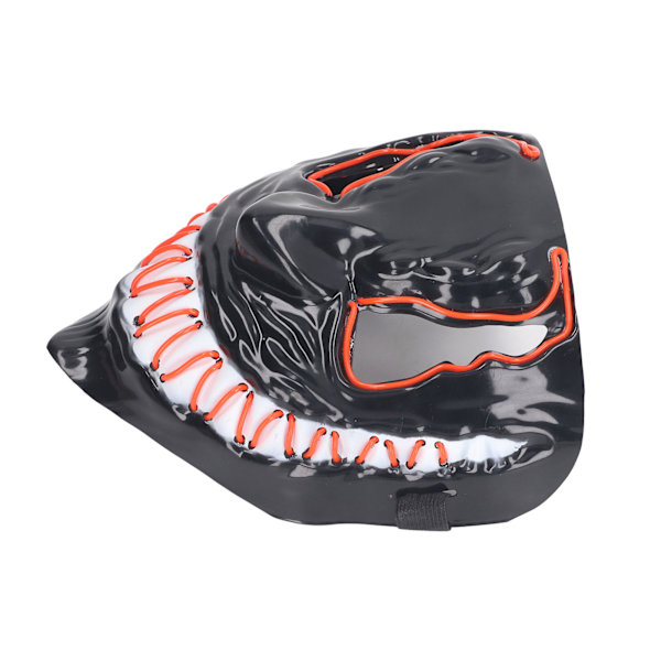 Halloween Light Up Masks 3 ljuseffekter Skrämmande LED Neon Mask Halloween kostym för vuxna Barn Män Kvinnor
