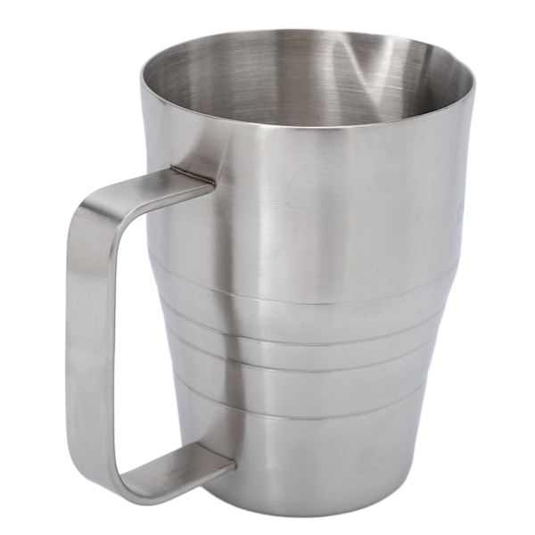 Melkeskummingkrus 700ml Hjemmesilverbestikk i rustfritt stål For tykk melkeskummingkrus Melkekaffemaker
