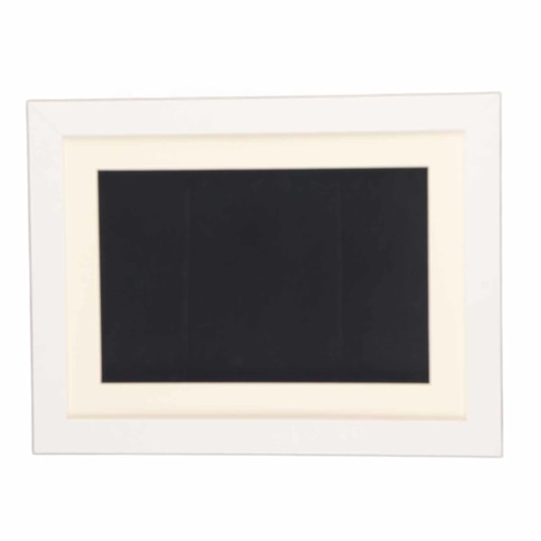 Barnekunst Ramme Komposittre Frontåpning Utbyttbar Magnetisk Bildevisning for Håndverk Tegning Hvit