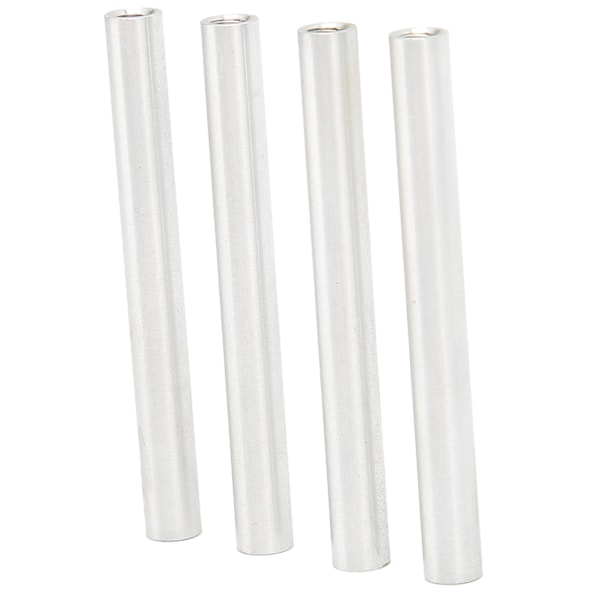 10 stk aluminiumslegering søjle rund indvendig gevind afstandsholder Beslag M4x0,7 mm lang 56 mm