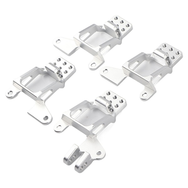 4 kpl metalliset iskunvaimentimen kiinnityspisteet kaari TRX4 1/10 RC-raiteille