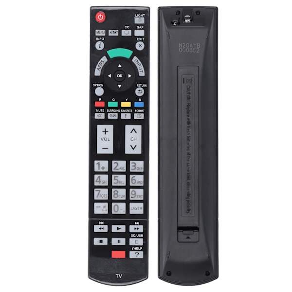 TV-fjernkontroll for N2QAYB000862/TCP60ZT60/TCP65ZT60/TCP55VT60/TCP60VT60/TCP65VT60