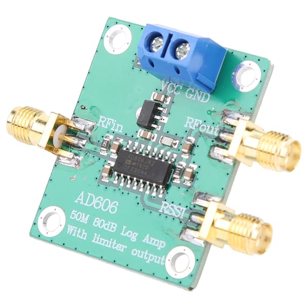 AD606 Modul Logaritmisk Detektor 80dB Demodulasjon Logaritmeforsterkerkort