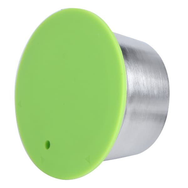 Reusable Refillable Stainless Steel Coffee Capsule Cup Fits for Dolce Gusto Coffee Machine Green