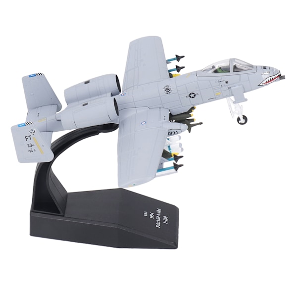 1:100 Jagerflymodel Smuk cool simuleret legeringsflymodel til samling og dekoration