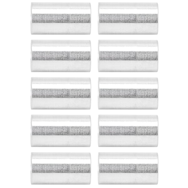 10 st Aluminiumlegeringsmellanlägg Rund ogängad Standoff-stödtillbehör Ytterdiameter 6mmLång 10mm