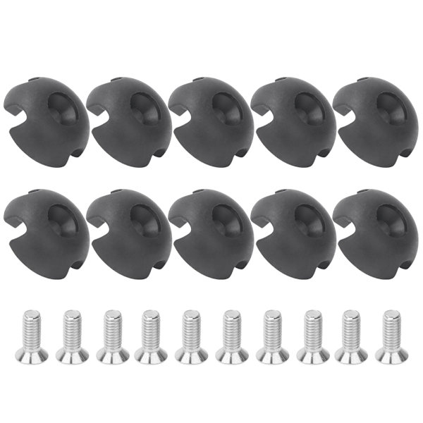 10 set plast elastiska sladdspännen set tillbehör för kanotkajak Enkel installation