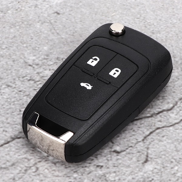 Auton avaimen kuori 3 painikkeella Avaimenvaihto kuoren vaihto Sopii Opel White Button Type