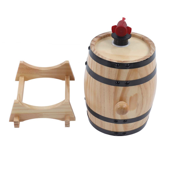 Pine Barrels Självbryggt Wine Pine Barrels Träölfat för bar Catering Grillbutik