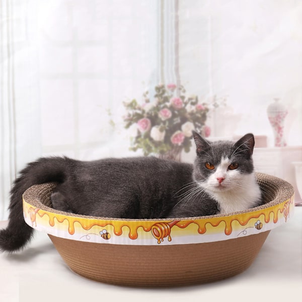 Katt-ripeseng Dobbelt Lag Avtakbar Komfortabel Kattunge-ripeseng for Stressavlastning