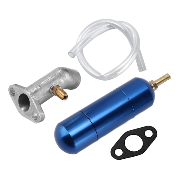 Kraftförstärkningsflaska 32 mm Insugningsgrenrör Biltillbehör Passar för 66cc 80cc 2-taktsmotor Motoriserad cykel