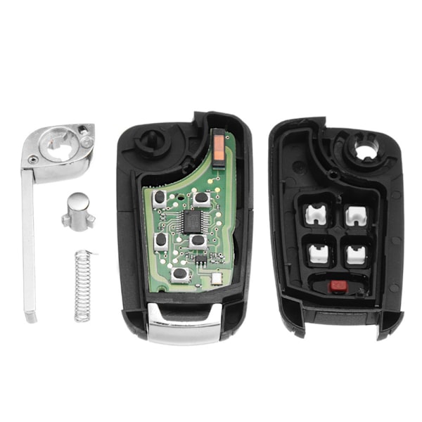 5-knapps nøkkelbrikke med fjernkontroll for CHEVROLET CAMARO CRUZE MALIBU SONIC GM
