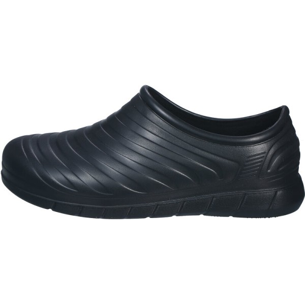 Unisex trädgårdsskor EVA-skor vattentäta och lätta Halkfria amningstofflor Dam- eller herrsandaler för hemarbete, modell: OK355 svart 36#