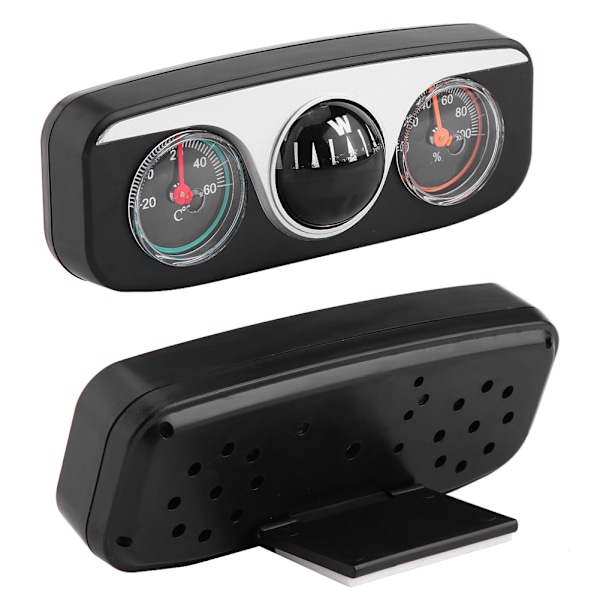 3 i 1 bil, lastebil Dash Mount Navigasjon Kompass Termometer Hygrometer