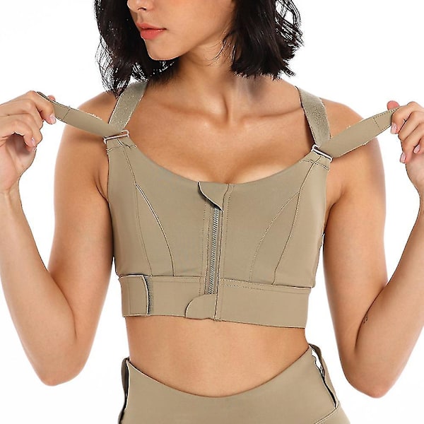 Hög midja Khaki ridbyxor Skinny byxor för kvinnor, storlek 3XL
