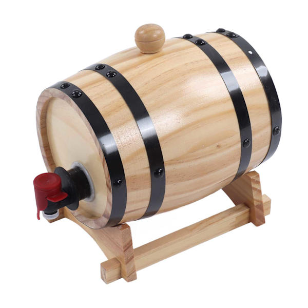 Pine Barrels Självbryggt Wine Pine Barrels Träölfat för bar Catering Grillbutik