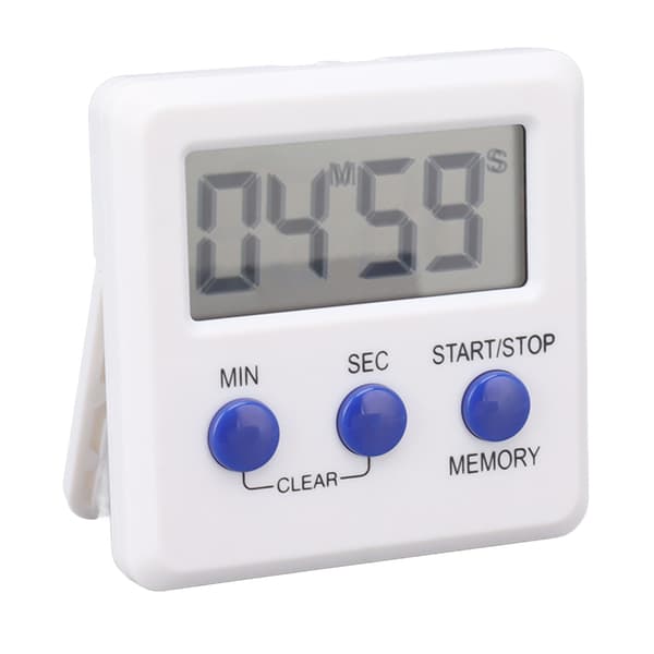 Digital Timer Læring Sport Elektronisk Timer Enkel Timer for Hjem Kjøkken Trening Baking Lektid