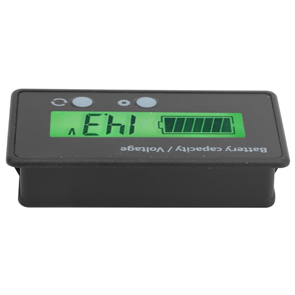 DC10-100V LCD-batterikapacitetsindikator Monitor Voltmeter Spänningsmätare Grön bakgrundsbelysning