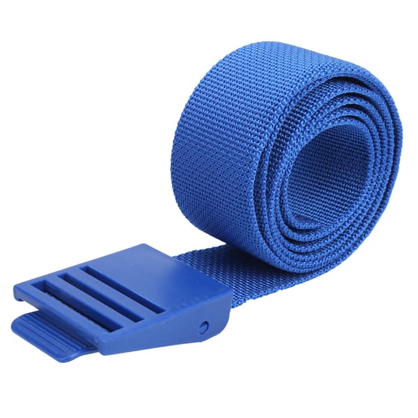 150CM Hållbart Dykviktsbälte Nylonväv Bältesband med Plastspänne Tillbehör Blå