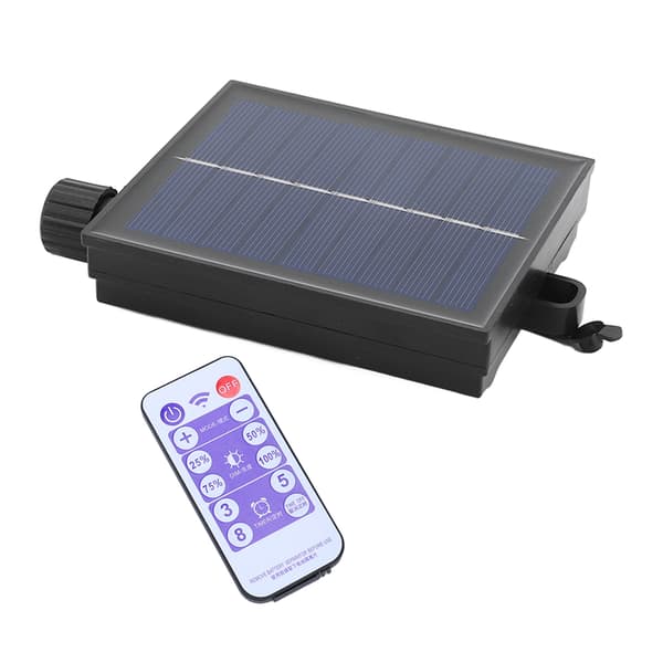 Solar String Light Control Box Automatisk Vanntett Justerbar Lysstyrke Solar Lampe String Kretskort Utgang Boost 24V