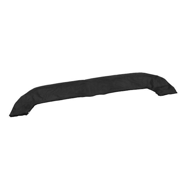 Bimini Top Replacement Cover Oxford Duk Vikbar Regntät Vattentät Solskydd Båtkapell Svart