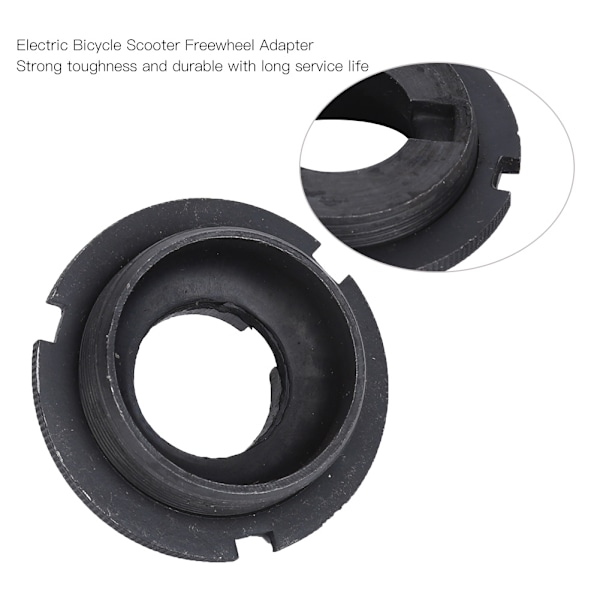 2st Freewheel Adapter DIY E Bike Freewheel Adapter för elcykelskoter