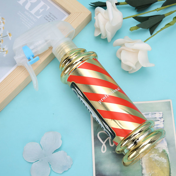 Frisörsprayflaska Salong Frisörsalong Hårstyling Vattensprayvattenkokare 150ml Guld