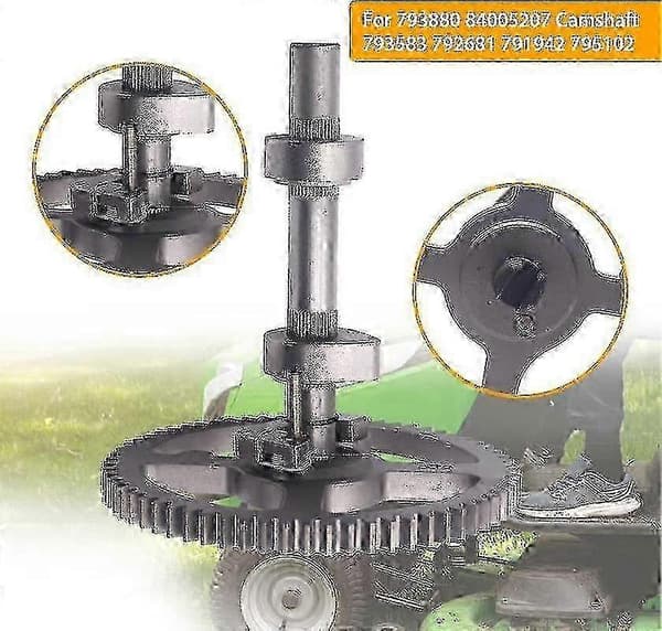 Kompatibelt knastaksel- og ventilsæt til Briggs & Stratton 84005207 793880