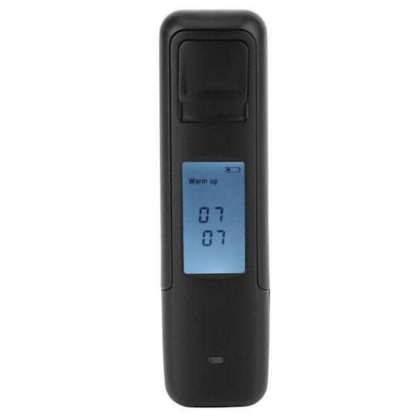 Bärbar alkomanalysator LCD-skärm Vintestare rattfyllerianalysator Blåsdetektor CSY‑006Black