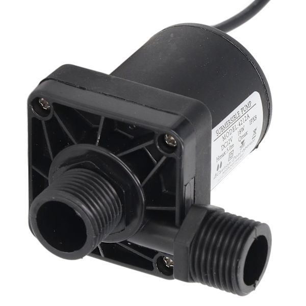 Liten nedsenkbar pumpe Sikker Stabil ytelse Energibesparende Stille fontenevannpumpe DC12V 20W 800L/h